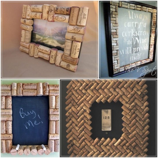 рамки из пробок от вина своими руками